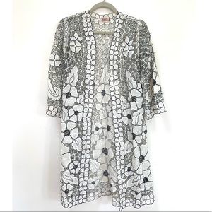Vintage Lace Cutout coverup